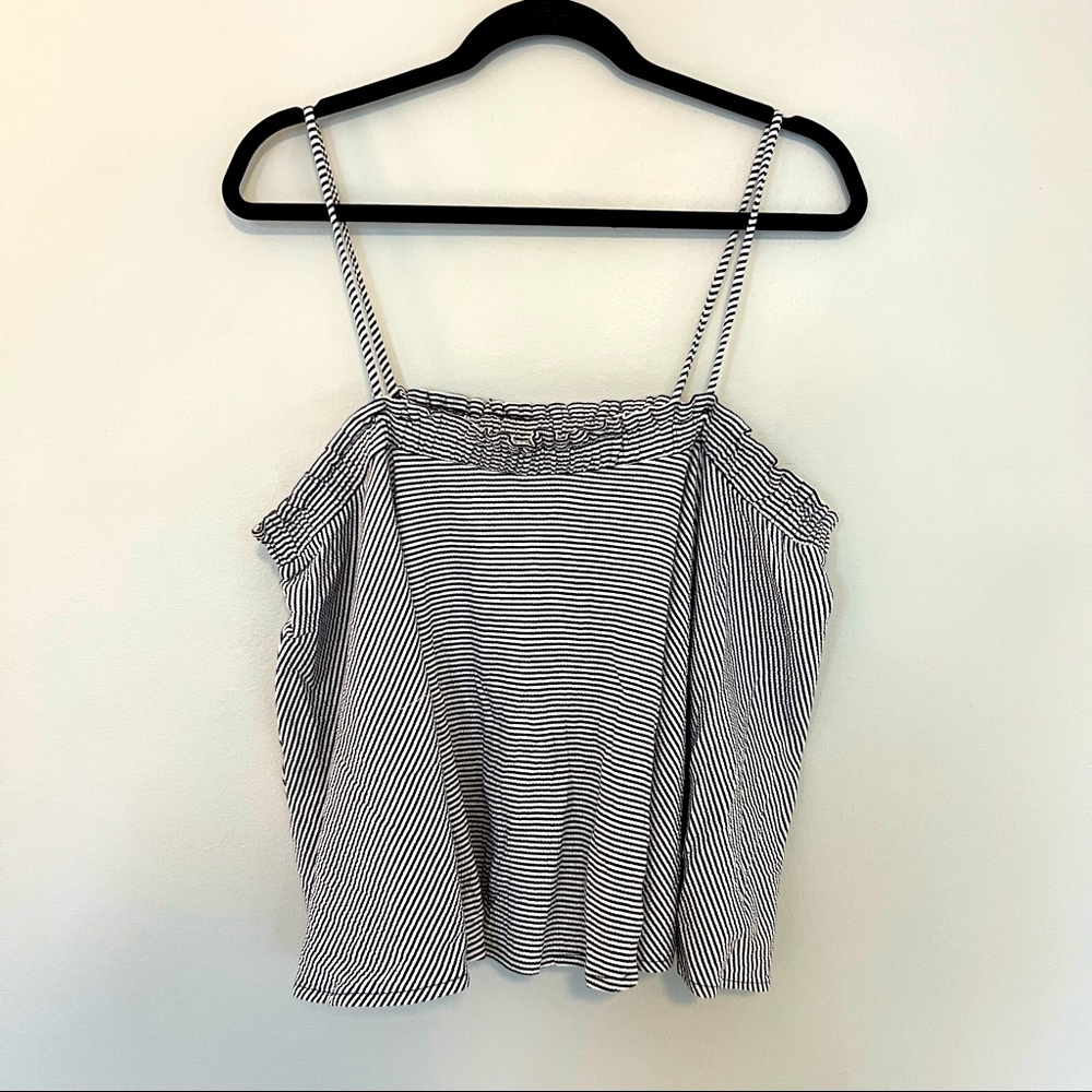 Spaghetti Strap Striped Top